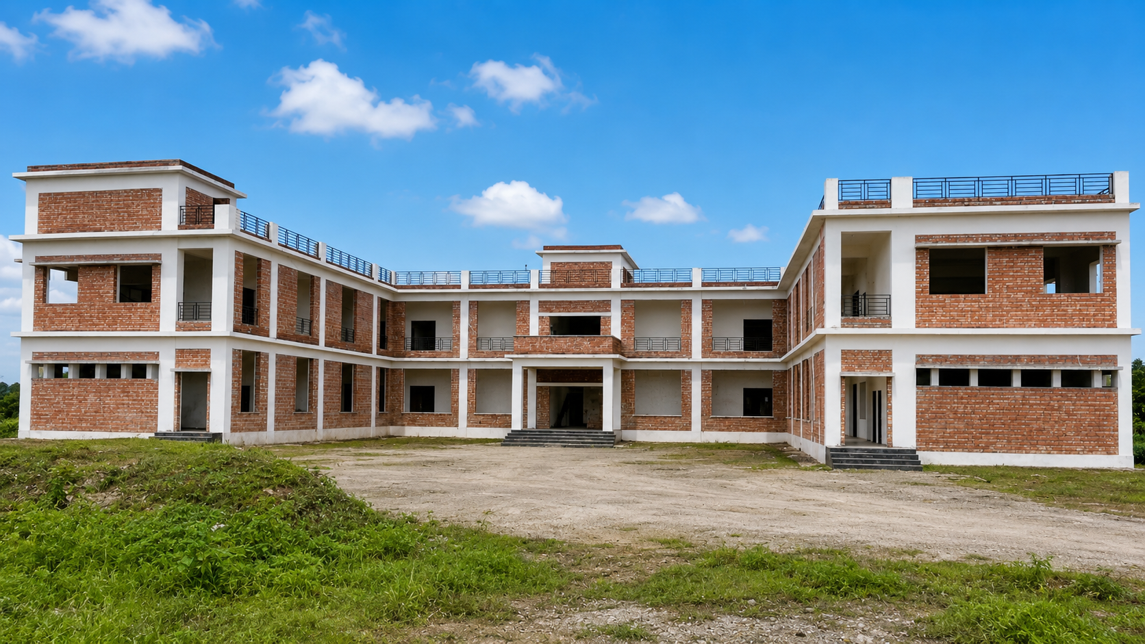 Government institutional building of the kind being constructed at Champawat